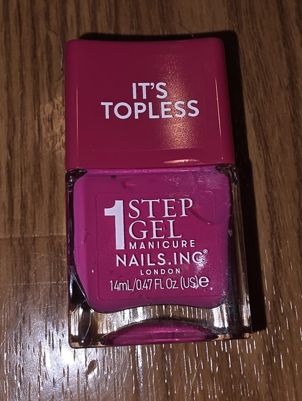'It's Topless' 1-Step Gel Manicure Nail Polish - Pink